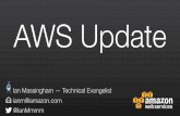 AWS Update from AWS User Group UK July Meetup