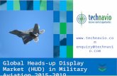 Global Heads-up Display Market (HUD) in Military Aviation 2015-2019