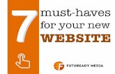 7 Must-Haves For Your New Website