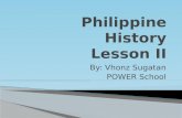 Philippine history lesson 2