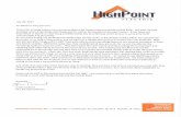 Highpoint Electric, Inc. Letter of Recommendation