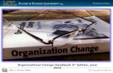 Organizational Change Handbook 5th Edition, June 2015