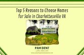 Top 5 Reasons to Choose Homes for Sale in Charlottesville VA
