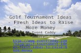 Event Caddy - golf tournament ideas (Raise More Money)