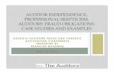 Auditor independence