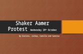 Shaker Aamer Protest