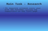 Main task   research
