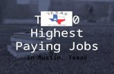 Top 10 Highest Paying Jobs in Austin, Texas