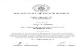 Certificates Jaqui Nunn