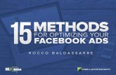 15 Methods for Optimizing Your Facebook Ads