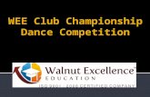 WEE Club Championship Dance Competition
