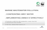 Marine Wastewater Pollution - FOEI&WWF 11 May 2015