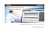 Goal Directed User Interface Design Case Study
