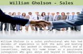 William Gholson - Sales Professional