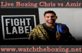 Online TV™ >> Chris Algieri vs Amir Khan Fighting