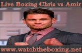 [Preview & Streaming ] Chris Algieri vs Amir Khan Fighting