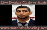 Watch boxing Chris Algieri vs Amir Khan Fighting live