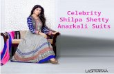 Celebrity Shilpa Shetty Anarkali Suits