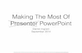 Making the most of (Presenter) PowerPoint