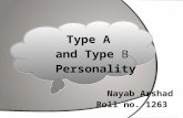 Type A, B & C Personalities