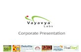 Vayavya labs corporate presentation feb 2015