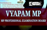 Vyapam evidence tempering