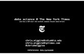 data science history / data science @ NYT