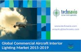 Global Commercial Aircraft Interior Lighting Market 2015-2019