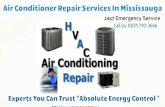 Authorized Heating And  Air Conditioner Repair Services In Mississauga