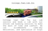 College town cab inc