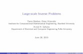 Large-Scale Inverse Problems