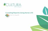 E-mailing reports Using LIVE