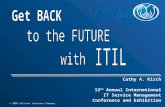 Allstate- Cathy Kirch- Back to the Future with ITIL-FINAL