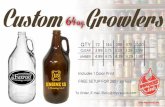 Custom Beer Growlers debut locally in Florida at Impress Ink