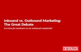 Inbound vs Outbound Marketing and Marketing Budgets