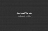 Janhavi- UX Portfolio