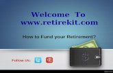How to fund your retirement