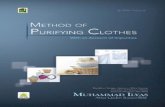 Method of Purifying Clothes