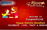 Exclusive Raksha Bandhan Gifts Discount Coupons & Offers