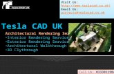 Tesla cad uk delivers high end architectural rendering services