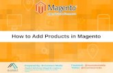 How to Add Products in Magento