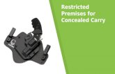 Restricted premises for Concealed Carry Firearms - Need to know CCW Tips