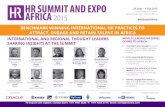 2015 HR Summit  Expo Africa Brochure