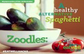 Healthy Food Hacks | A Healthy Alternative to Spaghetti | BBC Good Food Eat Well Show