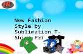 New Fashion Style By Sublimationt Shirt Printing