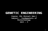 B sc biotech i fob unit 3 genetic engineering
