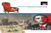 FREE BOOK 257 :: Lincoln’s Legacy of Leadership - High School Teacher Packet - American Democracy & Civil Rights