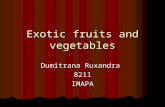 Exotic Fruits Dumitrana IMAPA
