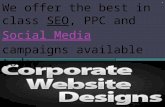 Corporate web design