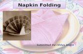 Napkin folding